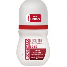 МУЖСКОЙ ДЕЗОДОРАНТ BOROTALCO ROLL-ON DRY AMBRE FERFUME 50 МЛ