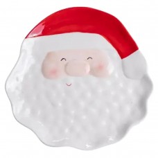 Блюдо сервировочное новогоднее Santa Claus 27×21 (см) из фарфора CR-1-32 Блюдо сервировочное новогоднее Santa Claus 27×21 (см) из фарфора CR-1-32