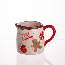 Молочник фарфоровый Merry Christmas 350 (мл) CR-1-43 Молочник фарфоровый Merry Christmas 350 (мл) CR-1-43