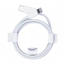 Кабель для зарядки USB-C/lightning 1 м белый UR517